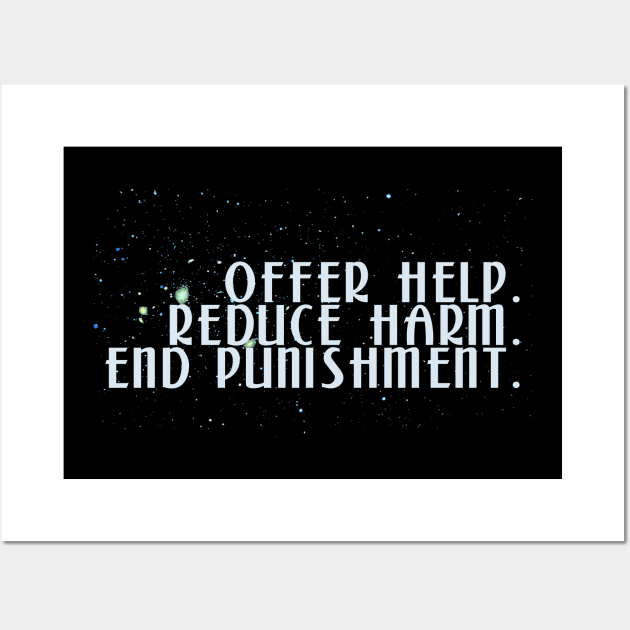 Harm Reduction Wall Art by ericamhf86